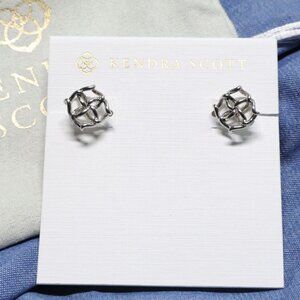Kendra Scott Kelly Stud Earrings Silver